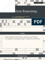 Math Subject For High School Induction Reasoning: Quadratic Functions Conjecture and Pattern