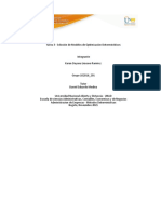 Tarea 3 - Solución de Modelos de Optimización Determinísticos