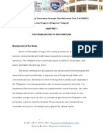 Design and Electricity Generation Through Plant Microbial Fuel Cell (PMFC) Using Oregano (Origanum Vulgare) The Problem and Its Background