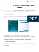 Tutorial To SurvCE - WM6 - v1.7