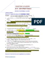 CHAPTER 2-UNIT 4 - Conjunctions