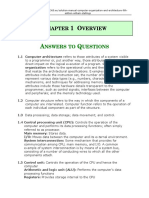 Solution Manual Computer Organization and Architecture 9th Edition William Stallingsdoc PDF Free