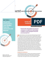 Assessment White Papers For Art Education Section V