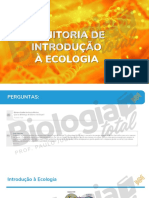 Apresentação BIO Vivo Monitoria Ecologia