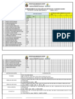 1° - Sondagem Tabelada