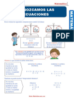 Las Ecuaciones para Tercer Grado de Primaria