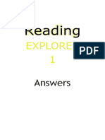 Reading Explorer 1 Answer Key