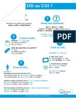 Astuces FLE Infographie COD COI en Y