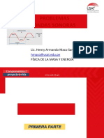 Problemas Ondas Sonoras - Efecto Doppler