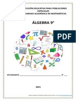 Módulo 9° ALGEBRA (2021)