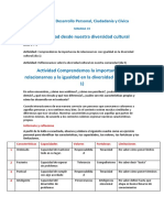 La Identidad Desde Nuestra Diversidad Cultural: 5. o Grado: Desarrollo Personal, Ciudadanía y Cívica