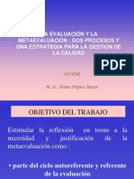 Metaevaluacion