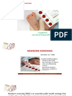 Compiled By: Lorie Noval Paclipan, MPH, RN: Newborn Screening in The Philippines