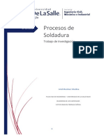 Procesos de Soldadura