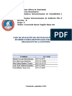 Caso de Aplicación Nia 450 Grupo 3 Seccion H