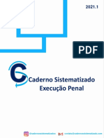 Caderno Sistematizado Execução de Pena