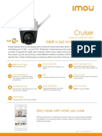 Cruiser: 1080P H.265 Wi-Fi P&T Camera