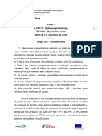 Matéria-Fases Preliminares Do Processo Penal - Inquérito e Instrução