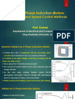 8 3-Ph. Ind Motor Starting & Speed Control