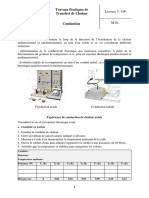 Polycopie TP - Transfert de Chaleur L3 GP 2021-2022