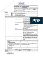 Instructional Plan in English (Grade 9) : Republic of The Philippines Division of Cebu Province Binaobao, Bantayan, Cebu