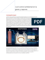 Técnicas para El Control Ambiental en La Emisión de Gases y Vapores