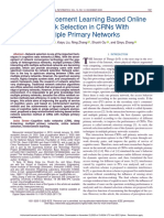 Deep Reinforcement Learning Based Online Network Selection in Crns With Multiple Primary Networks