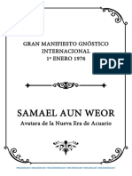 1976 - GRAN MANIFIESTO GNOSTICO INTERNACIONAL 1o ENERO 1976