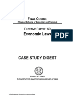 ICAI Economic Laws Case Study Digest