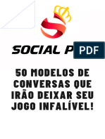 50 Modelos de Conversa Que Irão Deixar Seu Jogo Infalível!