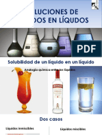 Soluciones de Liquidos en Líquidos