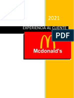 Experiencia Al Cliente MC Donald