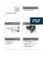 Physiology of Addiction Handout