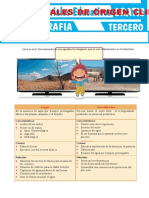 Factores Naturales de Origen Climático para Tercer Grado de Secundaria