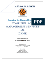 Computer Age Management Services LTD (CAMS) : Mittal School of Business