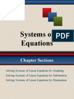 Systems of Linear Equations Discussion