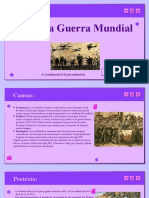 Power Point de La Primera Guerra Mundial