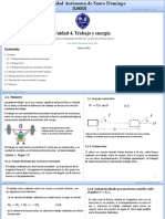 Unidad 4. Trabajo y Energia.