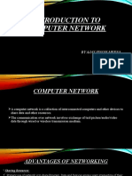 Introduction To Computer Network: by Ajay Singh Meena Class: Xii-E Roll No.: 04