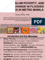 Gender, Slum Poverty and Climate Change in Flooded River Lines in Metro Manila