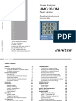 Janitza BHB Umg96rm Etl 95 240V en