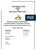 Regulated Power Supply Made by - Rajat Aggarwal