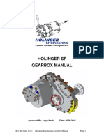 GEARBOX MANUAL SF Revision D