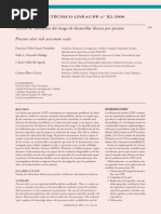 Escalas de Valoración Del Riesgo de Desarrollar Úlceras Por Presión - Articulo