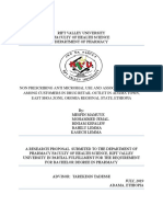 The Assessment of Non Prescribing Anti-Microbial Drug Use and Associated Factors Among Customers Drug Outlet in Adama Town, East Shoa, Oromia, Ethiopia