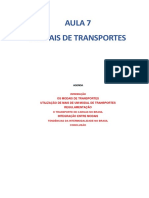 Aula 7 Modais de Transportes