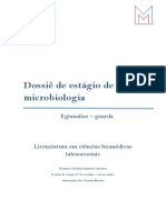 Dossiê de Estágio de Microbiologia