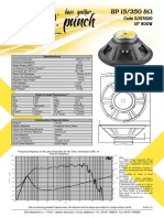 Jensen bp15-250-8 zj07820 Spec