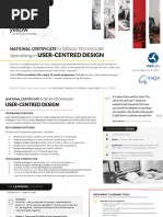 User-Centred Design: Specialising in