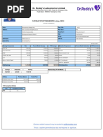 Dr. Reddy's Laboratories Limited: June, 2018 Payslip For The Month